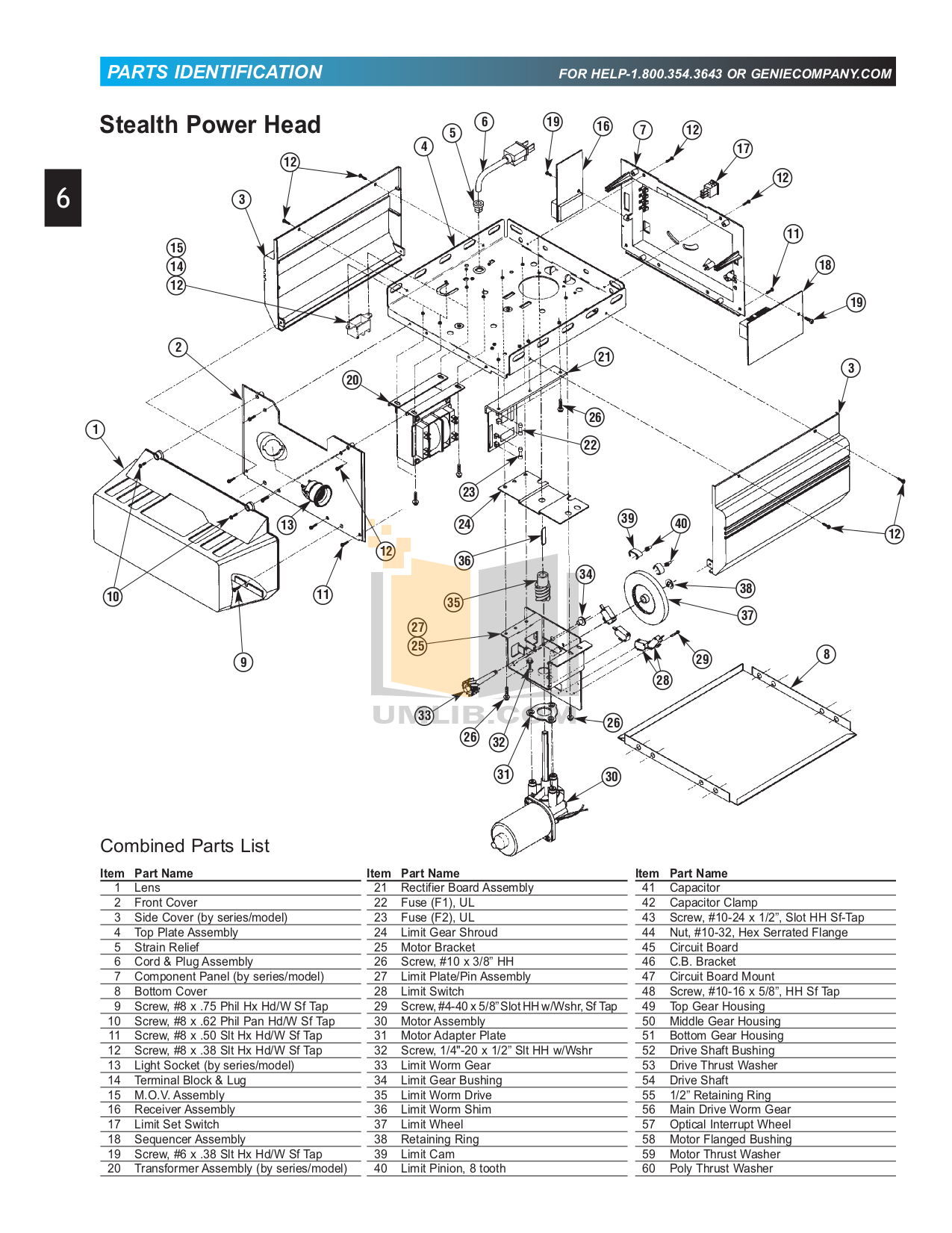 PDF manual for Genie Other ProMax Garage Door Opener